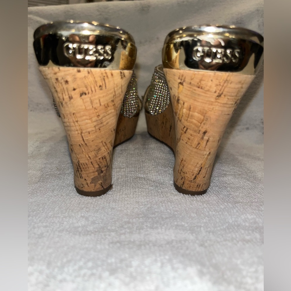Guess Sparkly Wedges. Size 8 - Picture 6 of 6